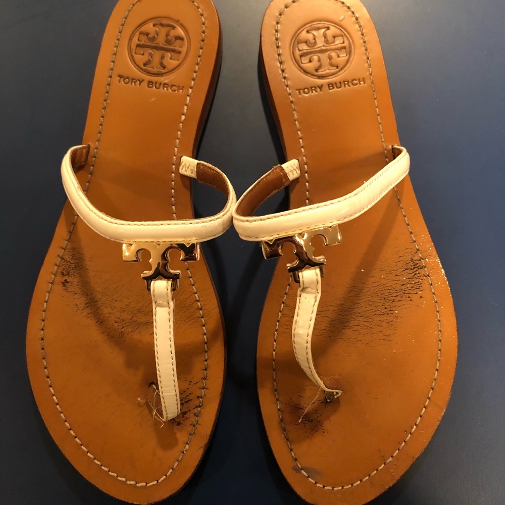 Tory Burch flip flops size 7